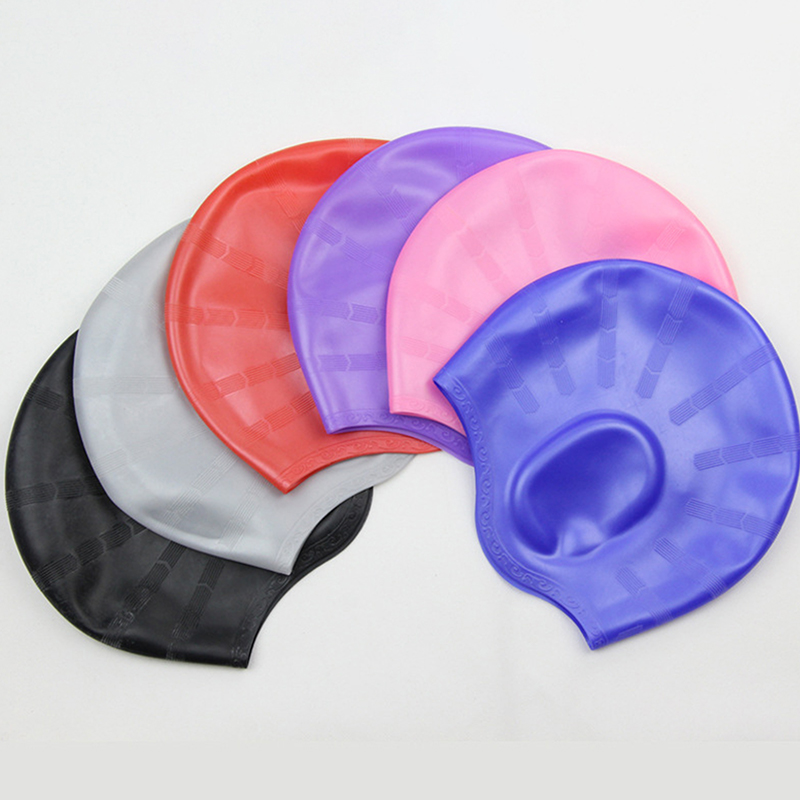 New【Adults High Elastic Swimmi - Swim Hat Silicone reseña y precio