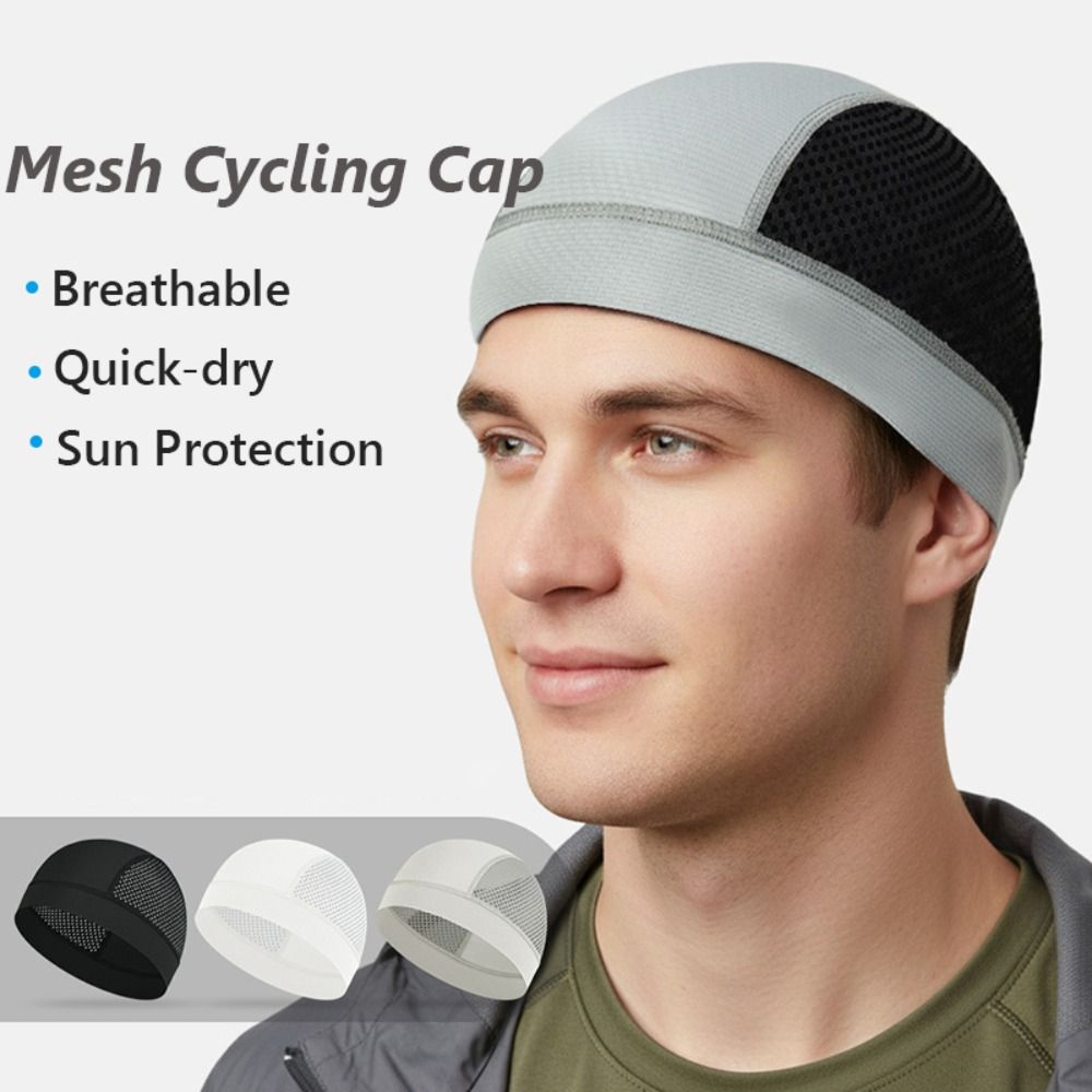 Casual Thin Mesh Skull Beanie  - Skull Cap Helmet Liner reseña y precio