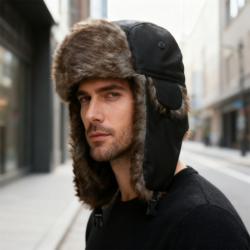Winter Russian Ushanka Hat Men - Winter Trapper Hat reseña y precio