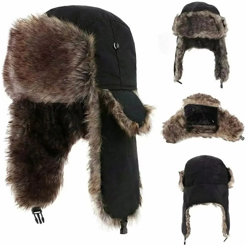 Winter Russian Ushanka Hat Men - Winter Trapper Hat reseña y precio