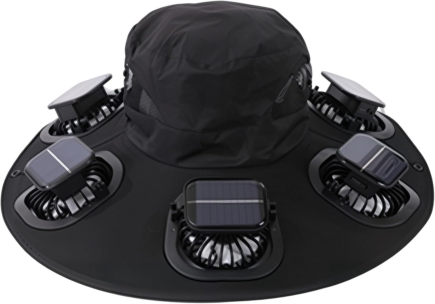 Hot 6 Fans Solar Fan Hat Breat - Sun Hat Wide Brim reseña y precio