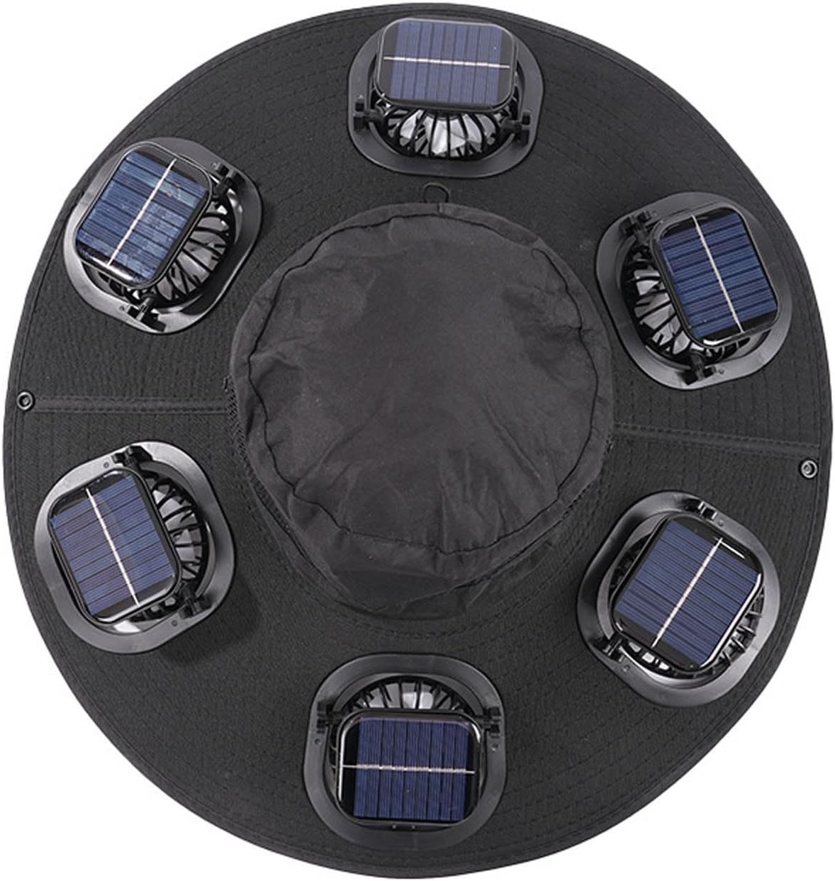 Hot 6 Fans Solar Fan Hat Breat - Sun Hat Wide Brim reseña y precio