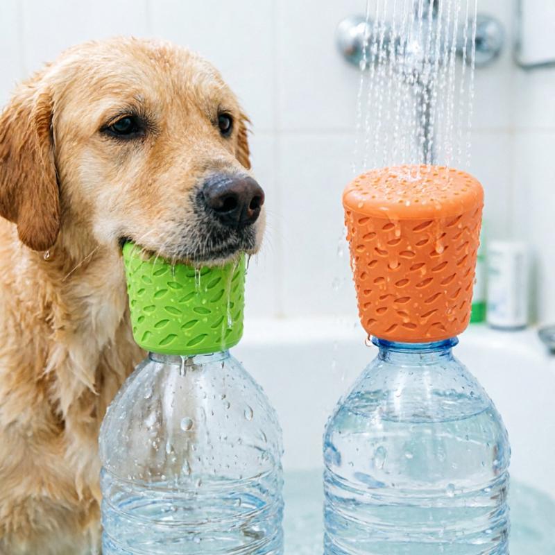 Silicone Pet Bathing Shower He - Swim Hat Silicone reseña y precio