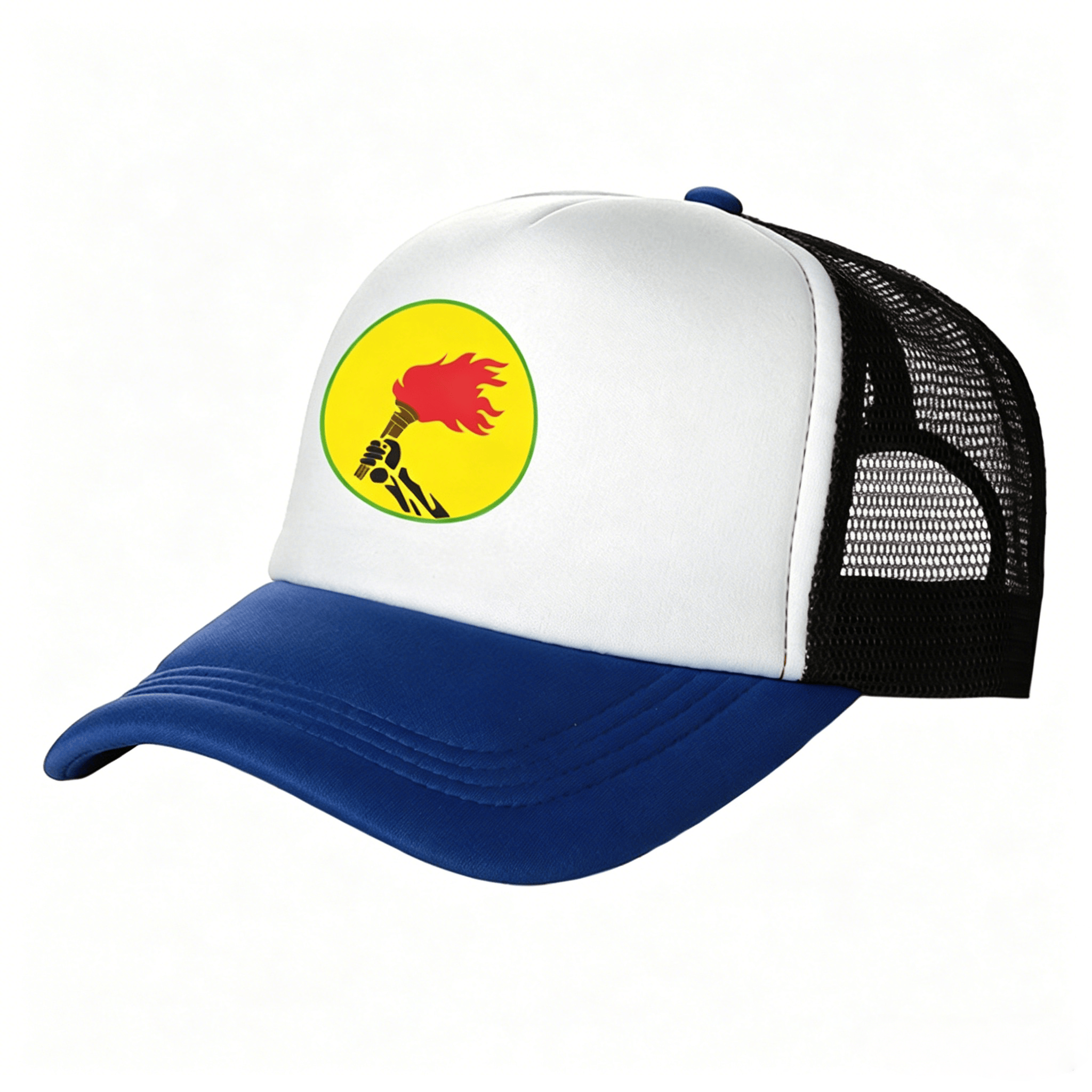 Zaire Torch Symbol Trucker Cap - Trucker Cap Mesh reseña y precio