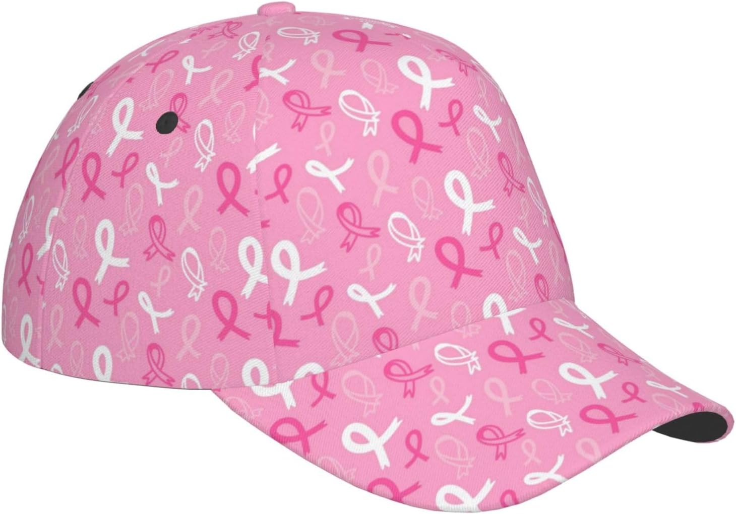 Pink and White Ribbon Bow Prin - Golf Cap Dad reseña y precio