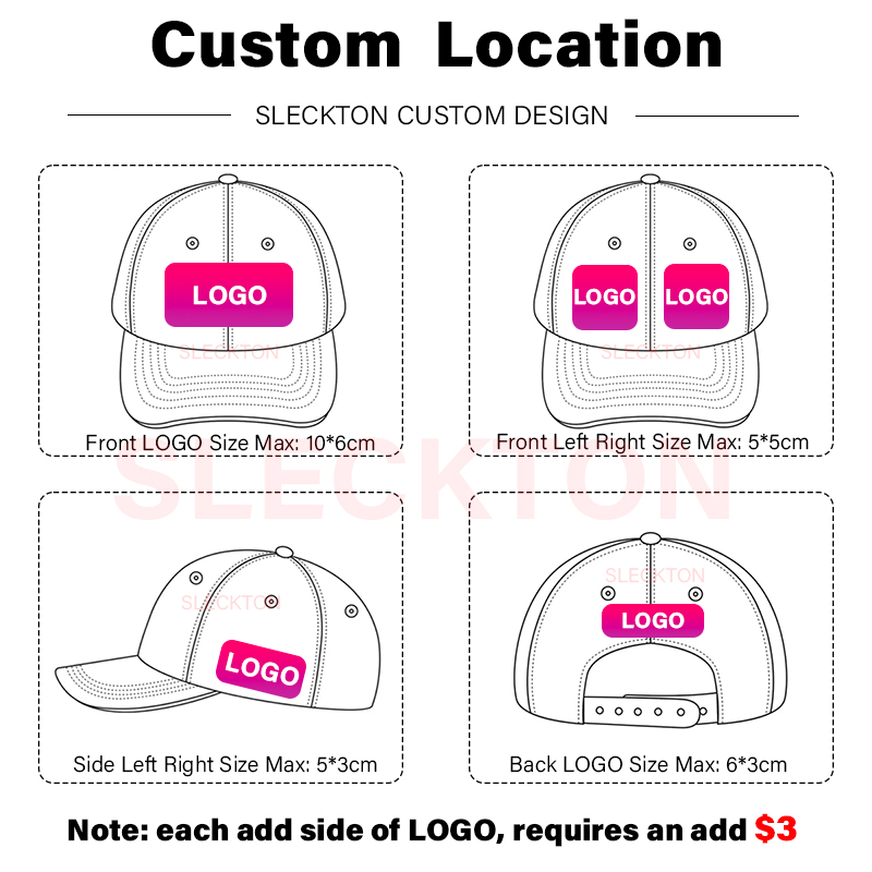 SLECKTON Custom Logo Baseball  - Baseball Cap Structured reseña y precio
