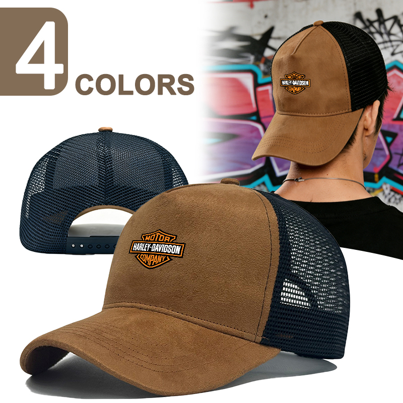 Suede Mesh Baseball Cap Men Ca - Trucker Cap Mesh reseña y precio