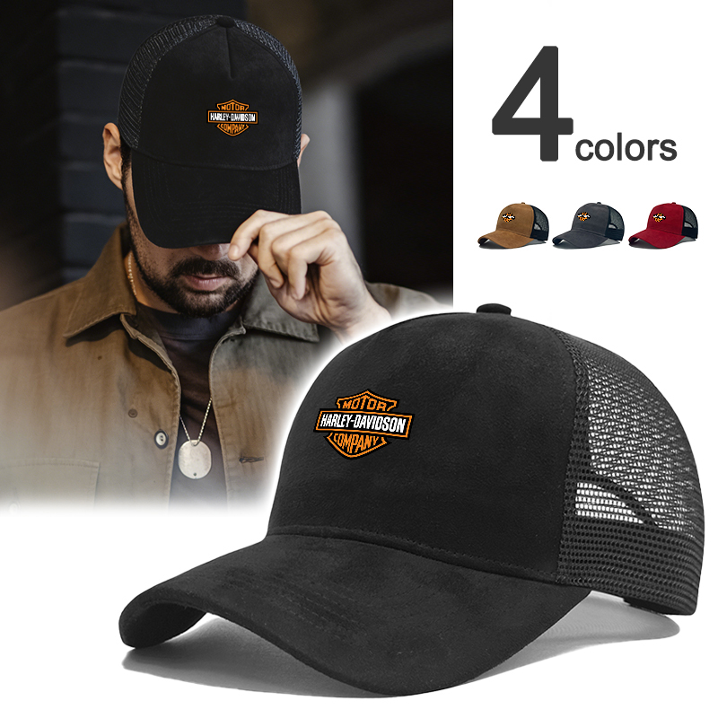 Suede Mesh Baseball Cap Men Ca - Trucker Cap Mesh reseña y precio