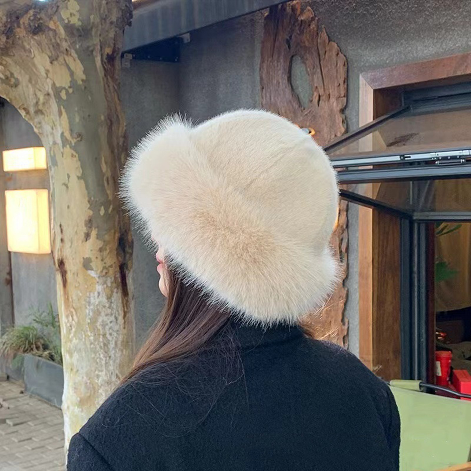Thicken Plush Warm Fur Hat Flu - Winter Trapper Hat reseña y precio