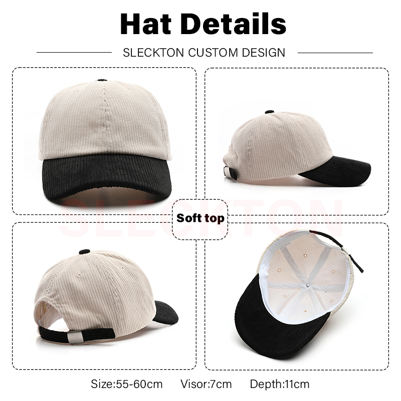 SLECKTON Logo Custom Baseball  - Baseball Cap Structured reseña y precio