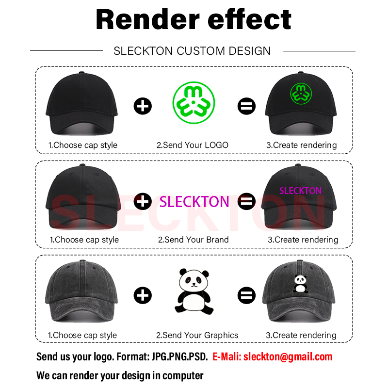 SLECKTON Logo Custom Baseball  - Baseball Cap Structured reseña y precio