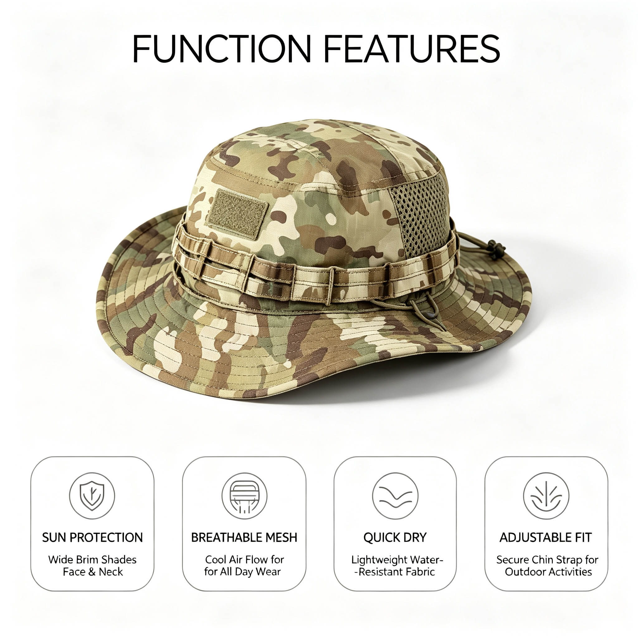 Tactical Boonie Hat for Men Su - Boonie Hat Tactical reseña y precio