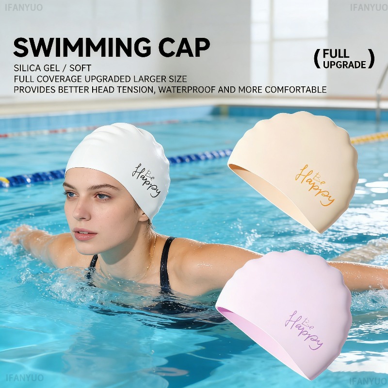 Women Silicone Swimming Cap Ex - Swim Hat Silicone reseña y precio