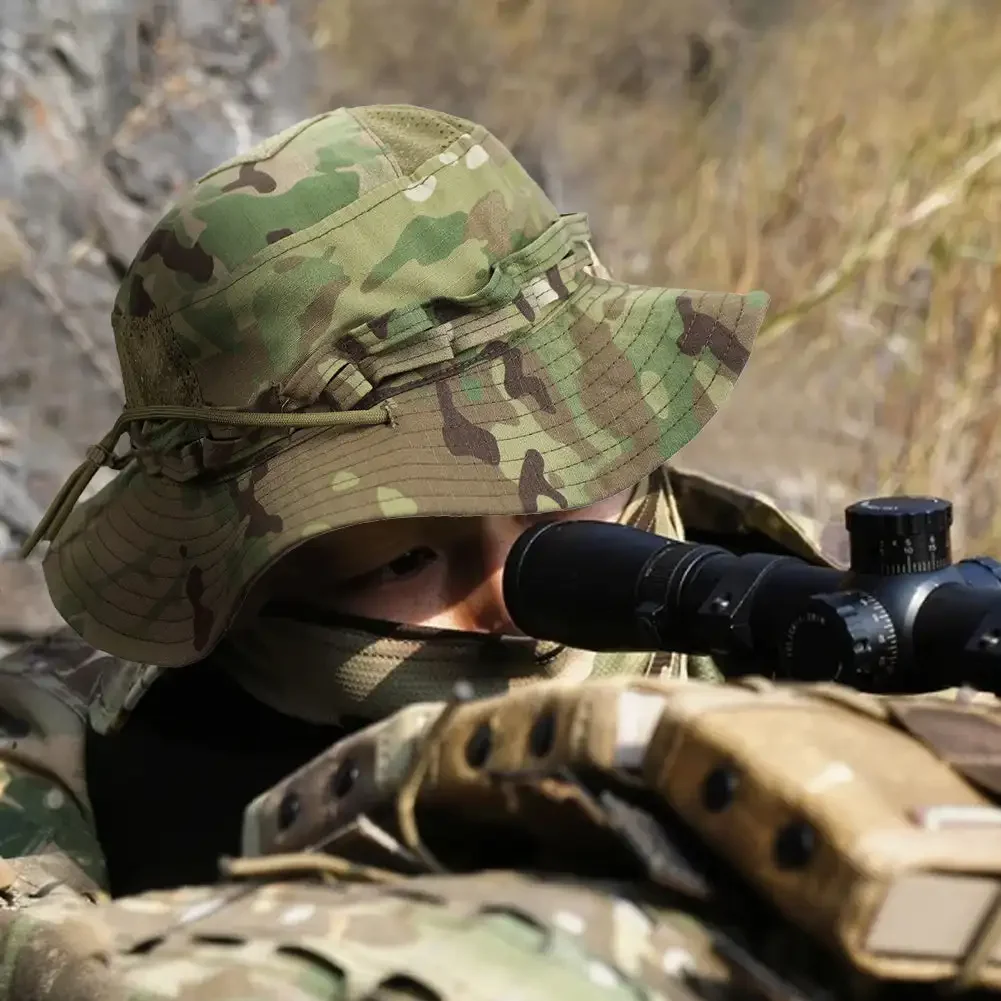 New Tactical Camouflage Boonie - Boonie Hat Tactical reseña y precio