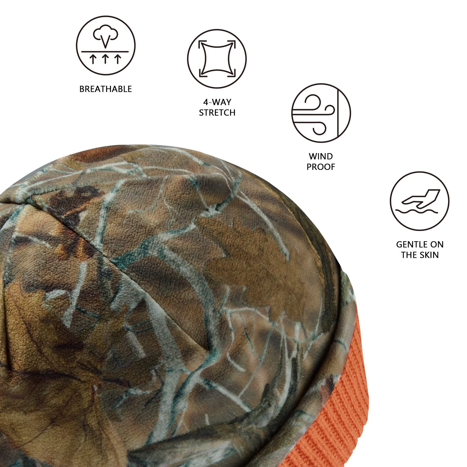 BASSDASH Reversible Windproof  - Beanie Cuffed Knit reseña y precio