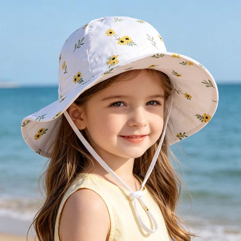 2026 Kids Girl Hats Summer Pri - Bucket Hat Cotton reseña y precio