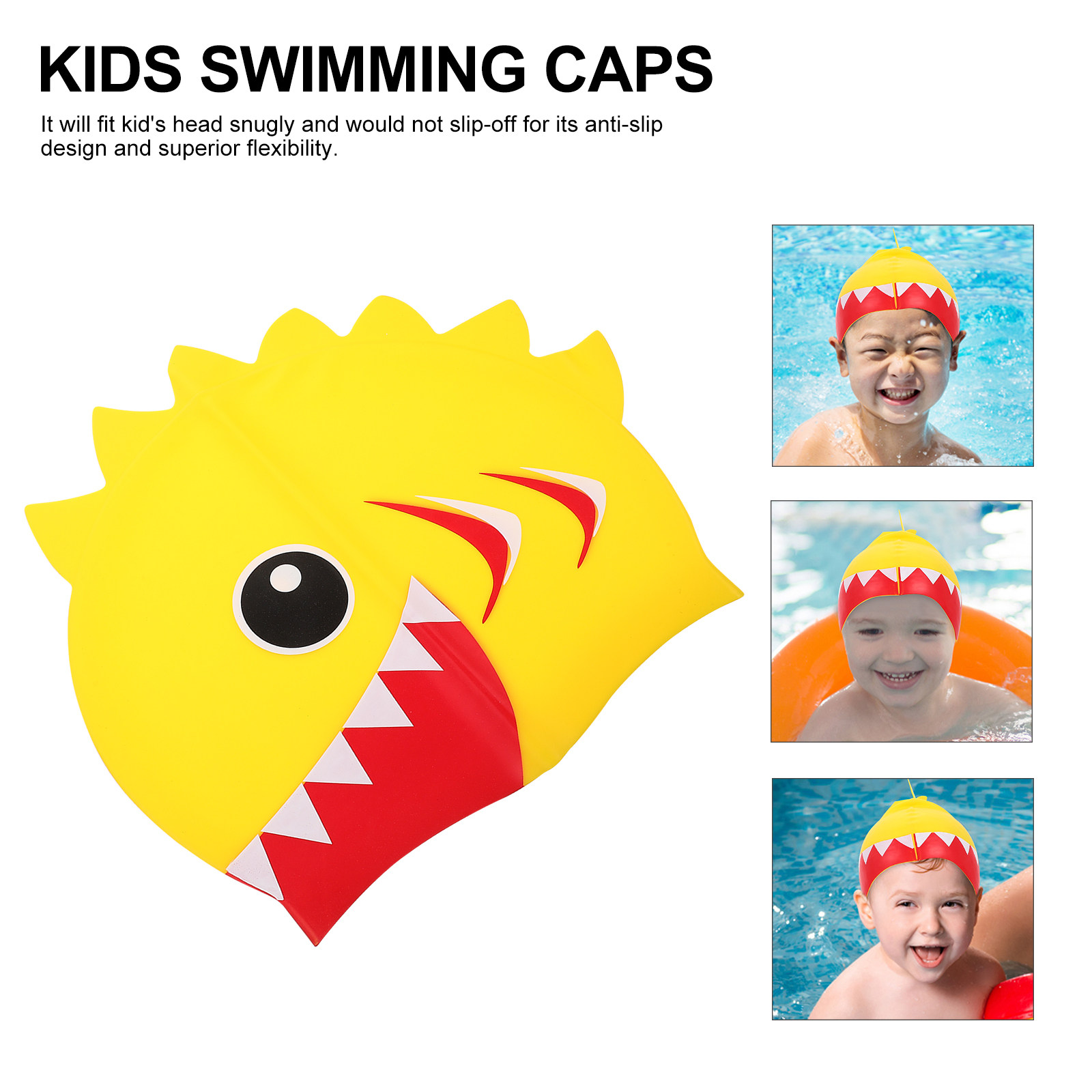 Kids Silicone Swim Caps Waterp - Swim Hat Silicone reseña y precio