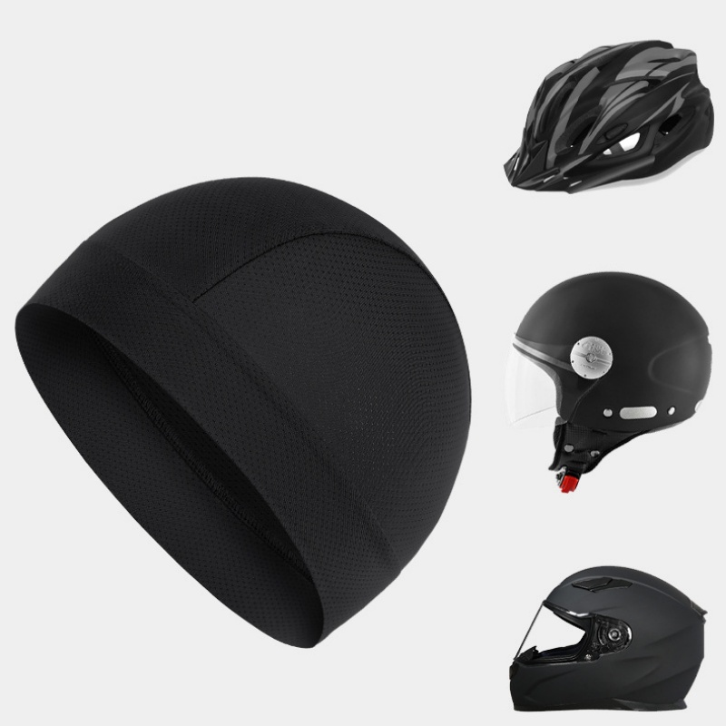 Summer Thin Breathable Mesh Sk - Skull Cap Helmet Liner reseña y precio