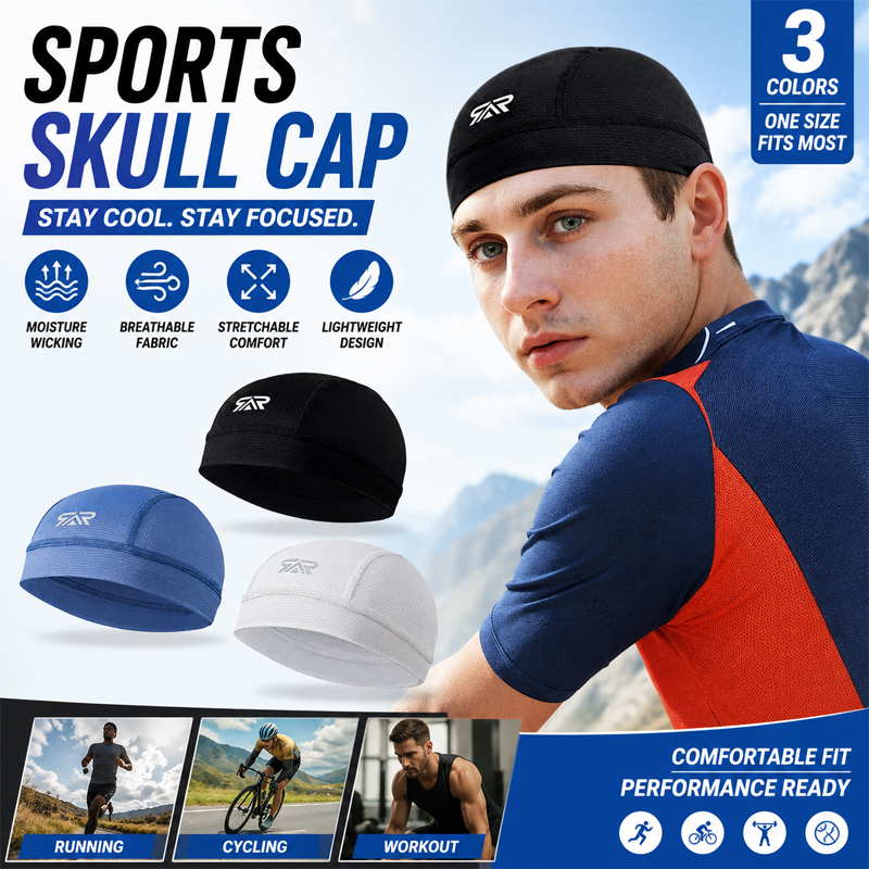 New Men's Cooling Skull Cap fo - Skull Cap Helmet Liner reseña y precio