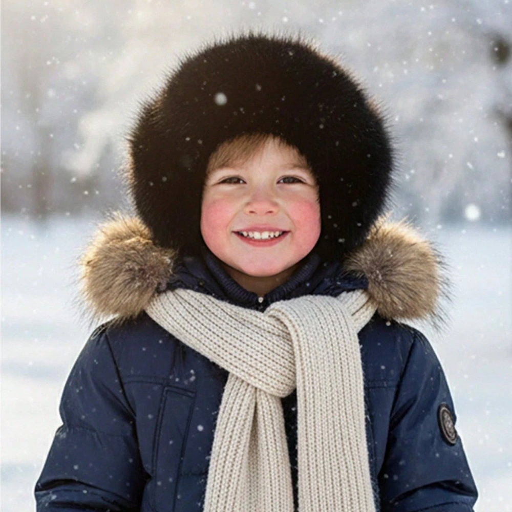 1pc Winter Warm Fleece Beanie  - Skull Cap Helmet Liner reseña y precio