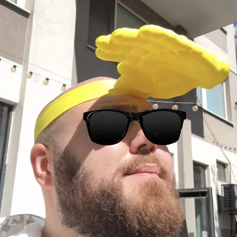 1/3Pcs Novelty 3D Palm Hand Sh - Visor Sun Hat reseña y precio