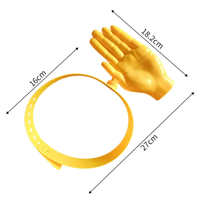 1/3Pcs Novelty 3D Palm Hand Sh - Visor Sun Hat reseña y precio