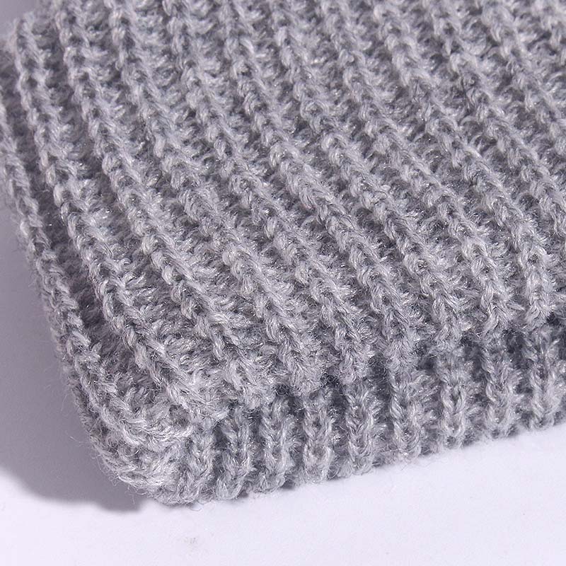 Unisex Winter Child Ribbed Kni - Beanie Cuffed Knit reseña y precio